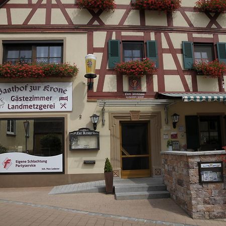 Gasthof Zur Krone Mitteleschenbach Экстерьер фото