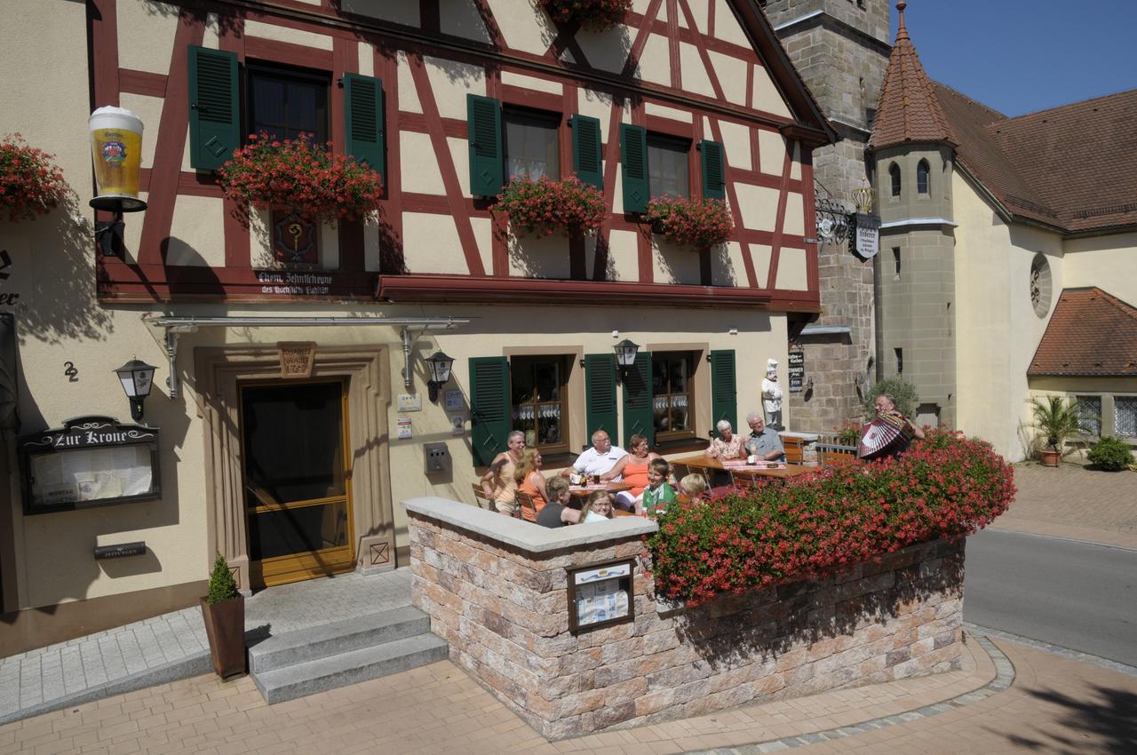 Gasthof Zur Krone Mitteleschenbach Экстерьер фото