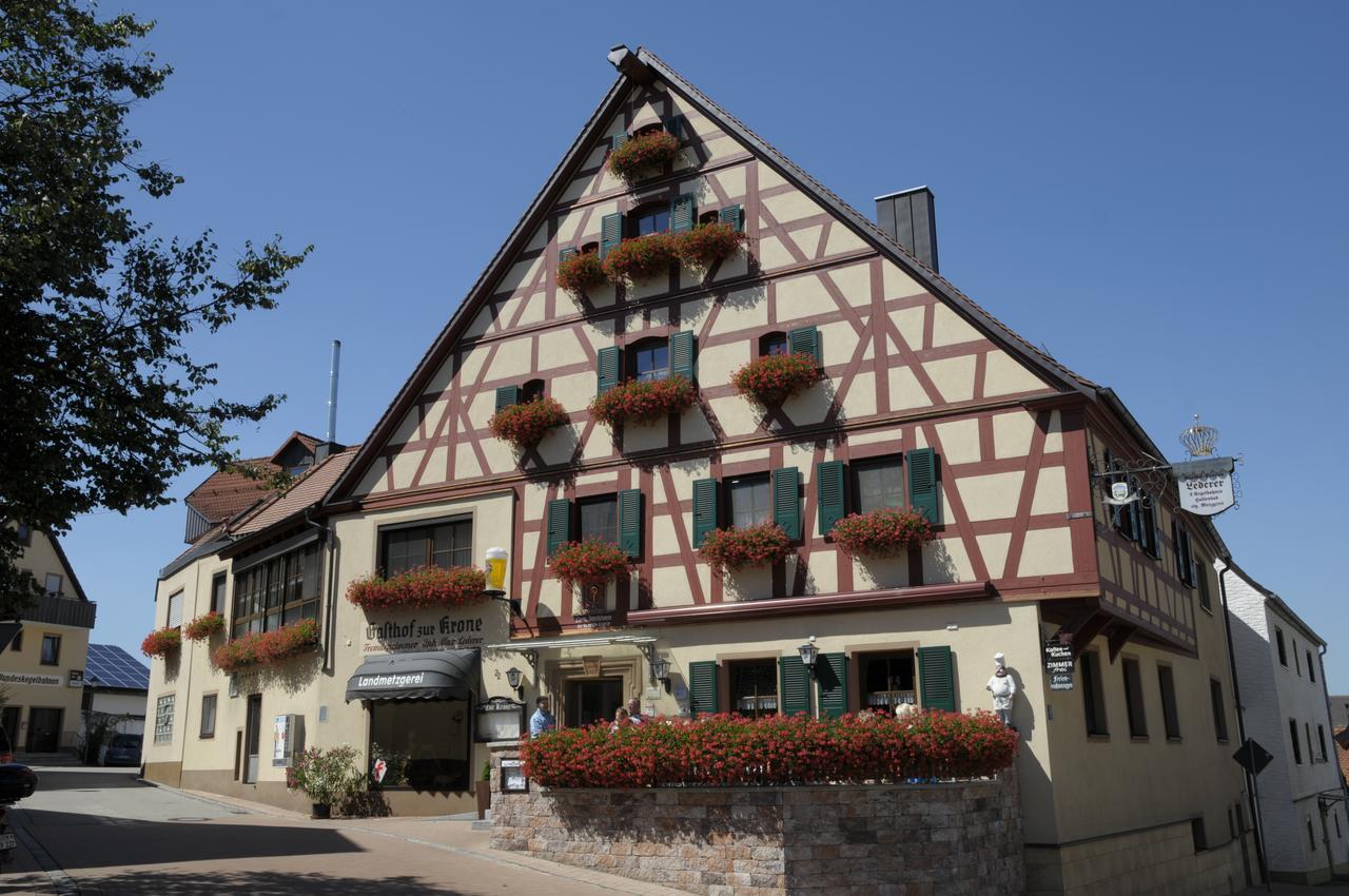 Gasthof Zur Krone Mitteleschenbach Экстерьер фото